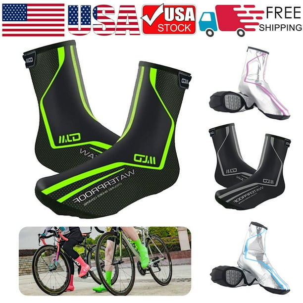 Bike Shoe Cover Winter Thermal Waterproof Warm Windproof Cycling Racing MTB Road Bike Shoe Cover Winter Thermal Waterproof Warm Windproof Cycling Racing MTB Road